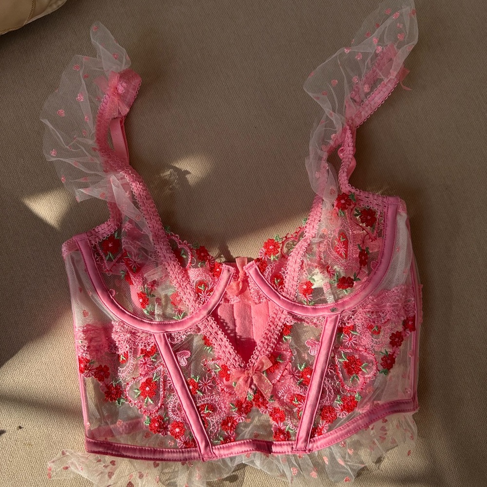 For Love And Lemons Whismical Garden Bustier